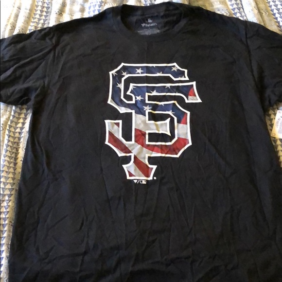 San Francisco Giants American Flag Tee - Picture 1 of 3
